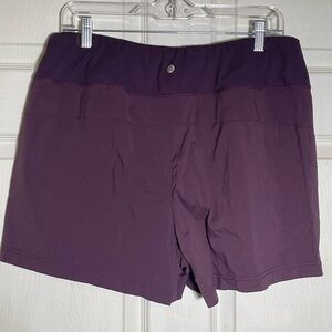 ZYIA Women's Deep Purple Athletic Shorts